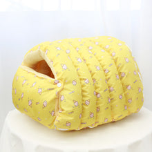 Four Seasons Universal Removable Washable House Closed Cat Kennel Enclosed Cat Nest Sleeping Bag With Plus Space