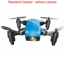 Micro Foldable RC Drone 3D Bearing Steering Wheel Remote Control Quadcopter Toys With Camera WiFi APP Control Helicopter Dron Kids Gift