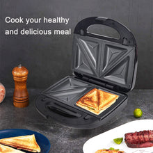 6-in-1 Waffle Maker EU Plug Sandwich Maker Grill Breakfast Maker Doughnut Cake Maker Compact Kitchen Dining Kitchen Accessories
