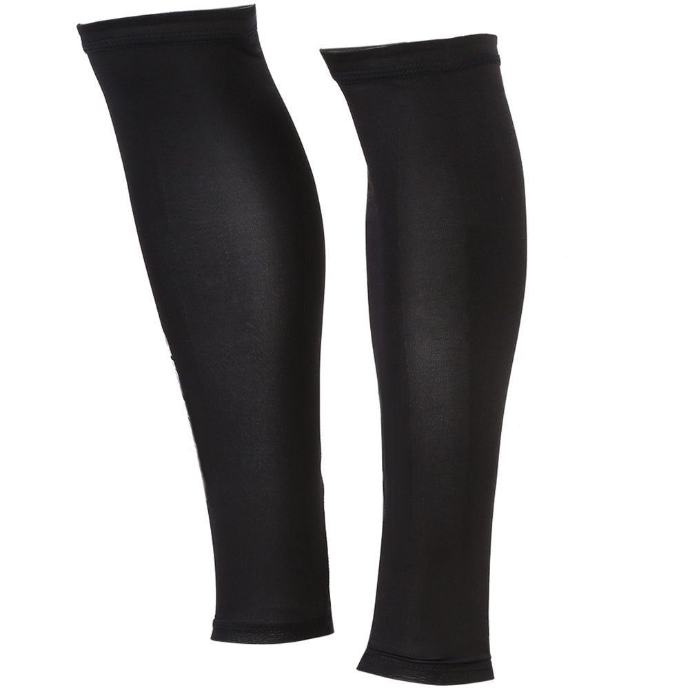 1 Pair Outdoor Unisex Sports Sun UV Protection Breathable Leg Sleeves (L)