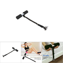 Bed Sit Up Exercise Bar Body Muscle Strength Fitness Home Sports Equipment (Black)
