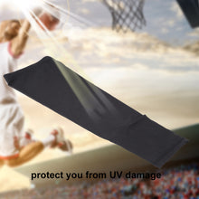 1 Pair Outdoor Unisex Sports Sun UV Protection Breathable Leg Sleeves (L)