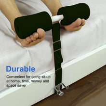 Bed Sit Up Exercise Bar Body Muscle Strength Fitness Home Sports Equipment (Black)