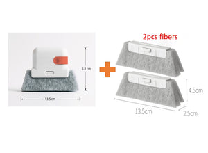 Creative Groove Cleaning Brush Quickly Clean All Corners And Gaps Detachable Door Window Track Cleaning Brushes