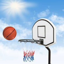 Portable Poolside Basketball Hoop 3.1ft To 4.7ft Height Adjustable Basketball System