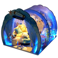 Small House Hand-assembled Small House Cute House Model Toy