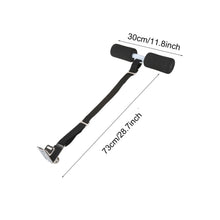 Bed Sit Up Exercise Bar Body Muscle Strength Fitness Home Sports Equipment (Black)