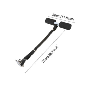 Bed Sit Up Exercise Bar Body Muscle Strength Fitness Home Sports Equipment (Black)