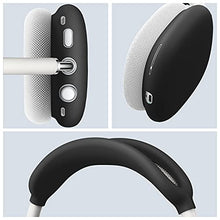 Fintie Silicone Case Cover for AirPods Max Headphones, Anti-Scratch Ear Cups Cover and Headband Cover for AirPods Max, Accessories Skin Protector for AirPods Max (Dark Blue)