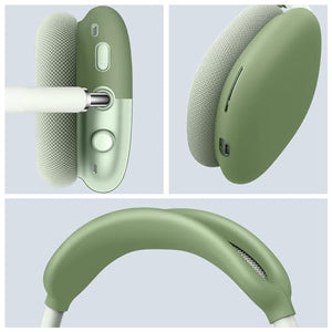 Fintie Silicone Case Cover for AirPods Max Headphones, Anti-Scratch Ear Cups Cover and Headband Cover for AirPods Max, Accessories Skin Protector for AirPods Max (Dark Blue)