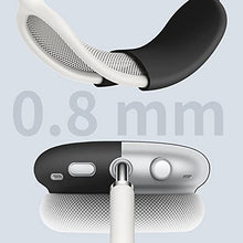 Fintie Silicone Case Cover for AirPods Max Headphones, Anti-Scratch Ear Cups Cover and Headband Cover for AirPods Max, Accessories Skin Protector for AirPods Max (Dark Blue)