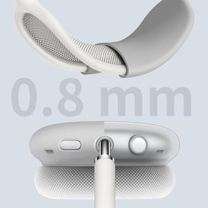 Fintie Silicone Case Cover for AirPods Max Headphones, Anti-Scratch Ear Cups Cover and Headband Cover for AirPods Max, Accessories Skin Protector for AirPods Max (Dark Blue)