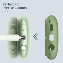 Fintie Silicone Case Cover for AirPods Max Headphones, Anti-Scratch Ear Cups Cover and Headband Cover for AirPods Max, Accessories Skin Protector for AirPods Max (Dark Blue)