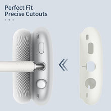 Fintie Silicone Case Cover for AirPods Max Headphones, Anti-Scratch Ear Cups Cover and Headband Cover for AirPods Max, Accessories Skin Protector for AirPods Max (Dark Blue)