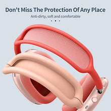 Fintie Silicone Case Cover for AirPods Max Headphones, Anti-Scratch Ear Cups Cover and Headband Cover for AirPods Max, Accessories Skin Protector for AirPods Max (Dark Blue)