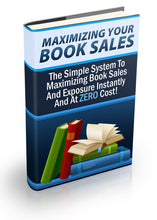 Maximizing Your Book Sales